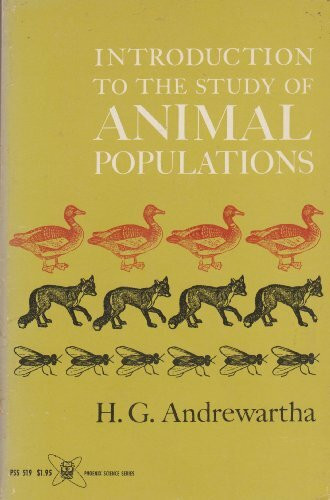 Introduction to the Study of Animal Populations. Second Edition.