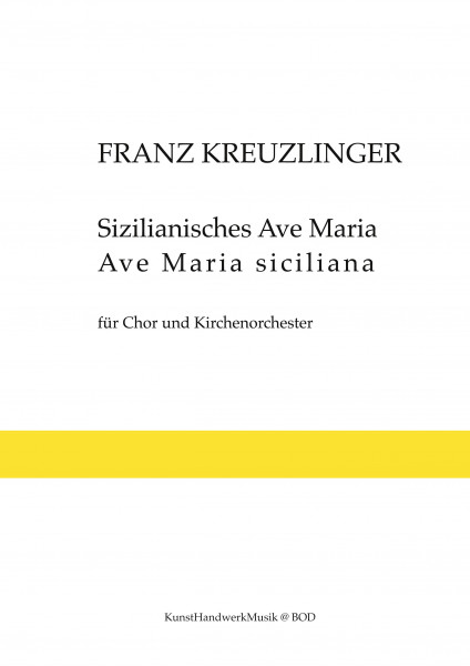 Sizilianisches Ave Maria. Ave Maria Siciliana
