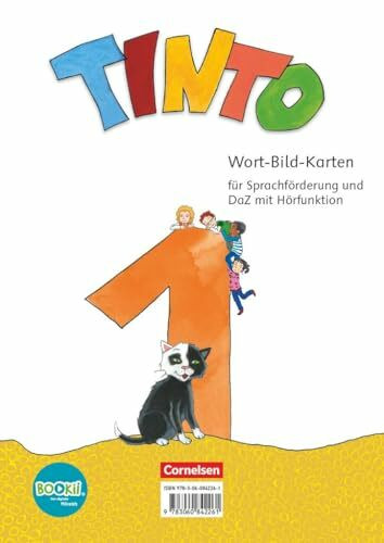 Tinto 1|NULL|Neubearbeitung 2018|1. Schuljahr|NULL|NULL|Wort-Bild-Karten zur Sprachförderung|Mit BOOKii-Funktion