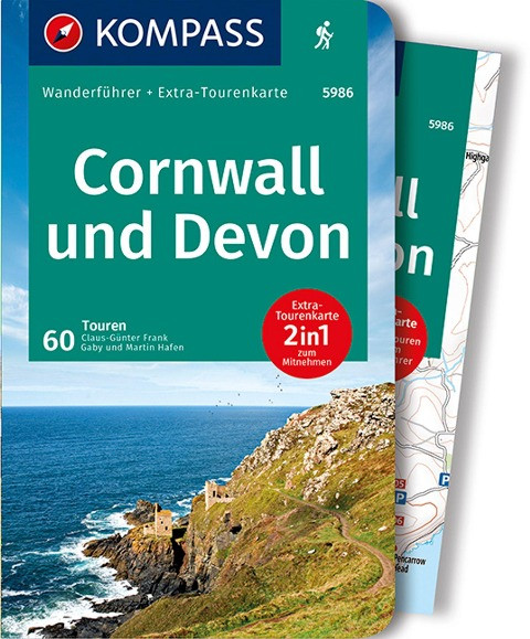 KOMPASS Wanderführer Cornwall und Devon