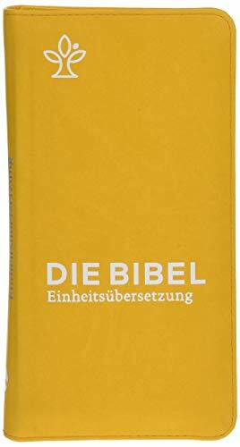 Die Bibel. Taschenausgabe curry mit Reißverschluss: Gesamtausgabe. Einheitsübersetzung