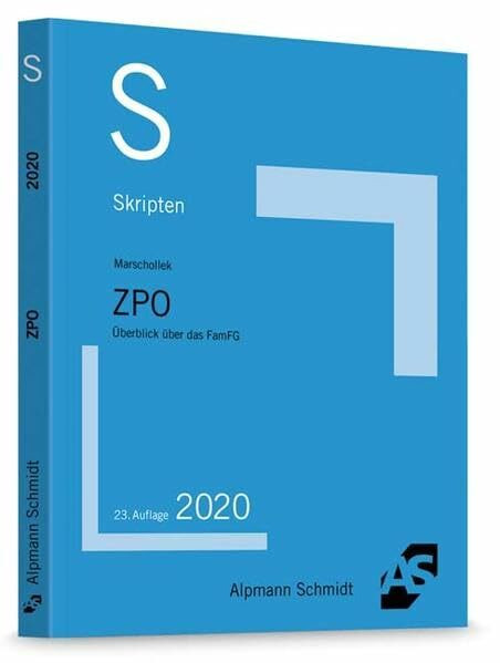 Skript ZPO: Überblick über das FamFG (Skripten Zivilrecht)