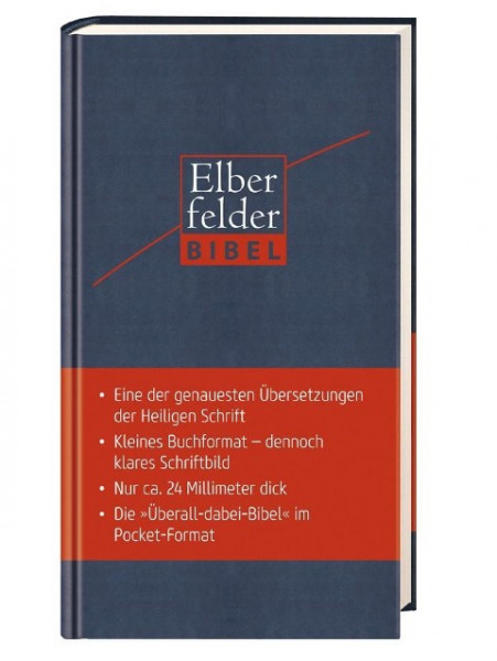 Elberfelder Bibel Pocket Edition (Kunstleder mit Reißverschluss)