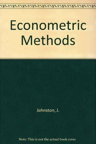 Econometric Methods