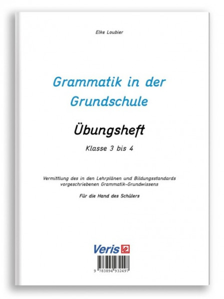 Grammatik in der Grundschule - Übungsheft