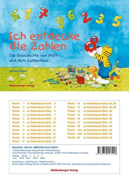 Ich entdecke die Zahlen - Die Geschichte von Matti und dem Zahlenfluss, Poster