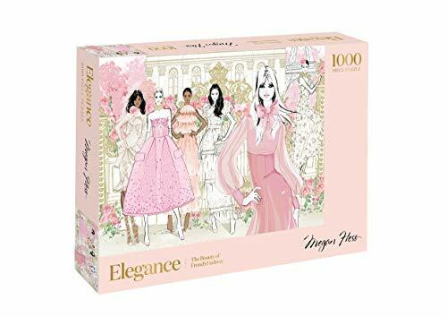 Elegance: The Beauty of French Fashion - 1000 Piece Puzzle (Jigsaw Puzzle)