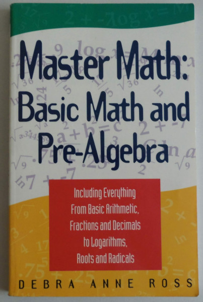 Master Math: Basic Math and Pre-Algebra (Master Math Series)
