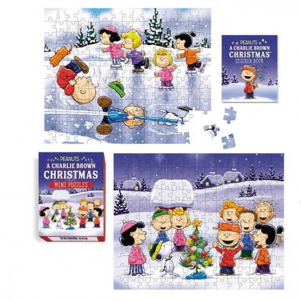 Peanuts: A Charlie Brown Christmas Mini Puzzles