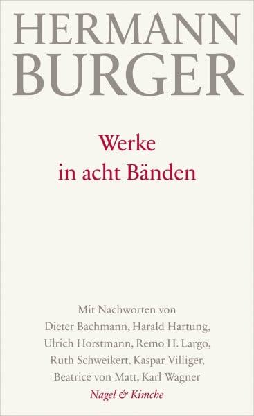Werke in acht Bänden: Mit Nachw. v. Dieter Bachmann, Harald Hartung, Ulrich Horstmann u. a.