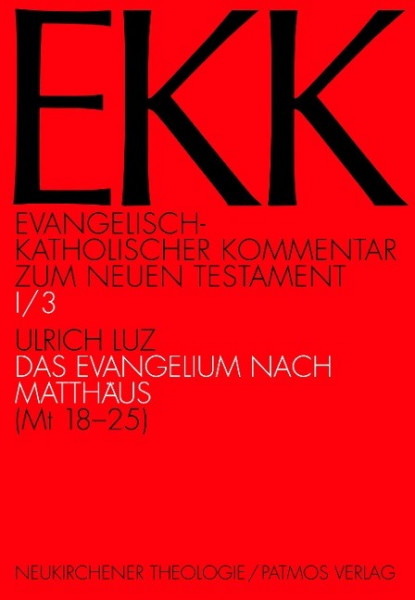 Das Evangelium nach Matthäus, EKK I/3