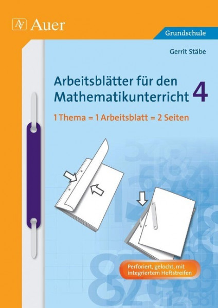 Arbeitsblätter für den Mathematikunterricht 4