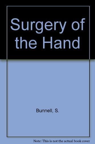 Surgery of the Hand Surgery of the Hand