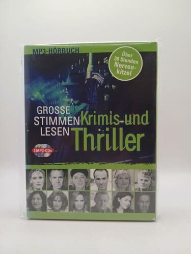 Große Stimmen lesen: Krimis und Thriller - MP3-Hörbuch (3 CDs)