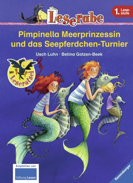 Pimpinella Meerprinzessin und das Seepferdchen-Turnier: Mit Leserätsel (Leserabe - 1. Lesestufe)