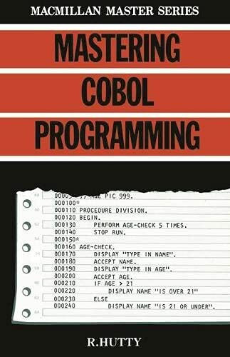 Mastering Cobol Programming (Macmillan Master S.)