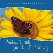 Vielen Dank für die Einladung