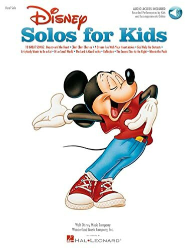 Disney Solos for Kids (Vocal Collection) with online audio: 10 Great Songs