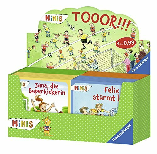 Verkaufs-Kassette "Ravensburger Minis 106 - Tooor!": Fußball: Malen und Rätseln / Wo ist der Fußball? / Felix stürmt los / Jana, die Superkickerin