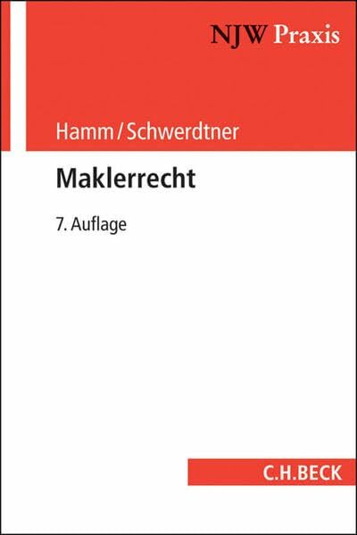 Maklerrecht (NJW-Praxis)