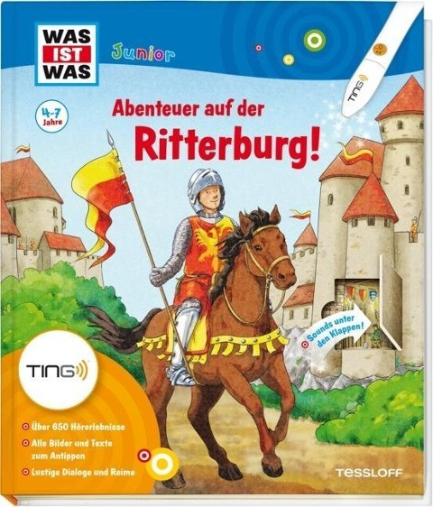Abenteuer auf der Ritterburg! Ting-Edition was ist was Junior