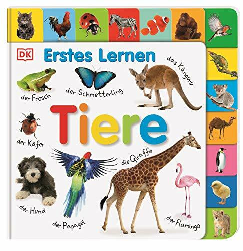 Erstes Lernen. Tiere: Pappbilderbuch mit Griff-Register und über 100 Fotos ab 1 Jahr