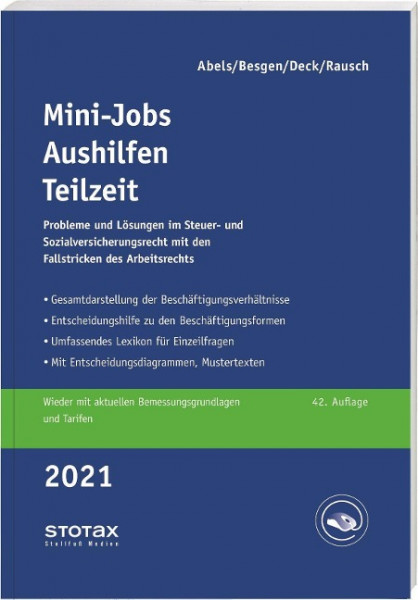 Mini-Jobs, Aushilfen, Teilzeit 2021