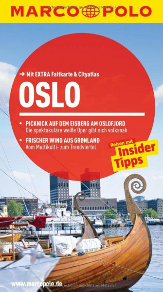 MARCO POLO Reiseführer Oslo: Reisen mit Insider Tipps. Mit Extra Faltkarte & Reiseatlas.