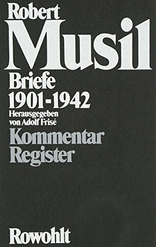 Briefe 1901 - 1942: Kommentar, Register