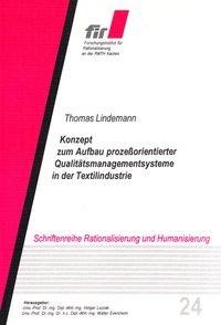 Konzept zum Aufbau prozessorientierter Qualitätsmanagementsysteme in der Textilindustrie