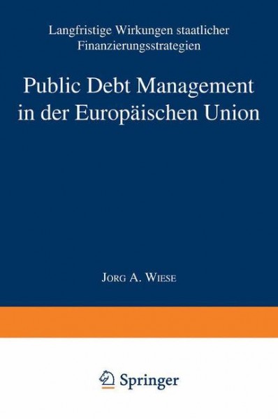 Public Debt Management in der Europäischen Union