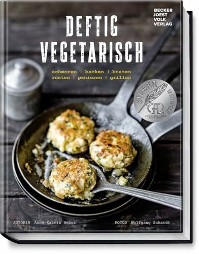 Deftig vegetarisch - schmoren, backen, braten, rösten, panieren, grillen. Kochbuch mit 70 vegetarischen Rezepten für den herzhaften Genuss ohne Fleisch Deftig vegetarisch - schmoren, backen, braten, rösten, panieren, grillen. Kochbuch mit 70 vegetarischen Rezepten für den herzhaften Genuss ohne Fleisch