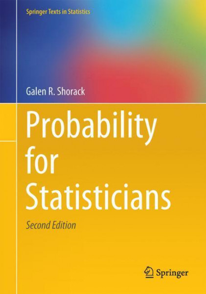 Probability for Statisticians