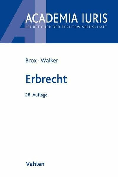 Erbrecht (Academia Iuris)