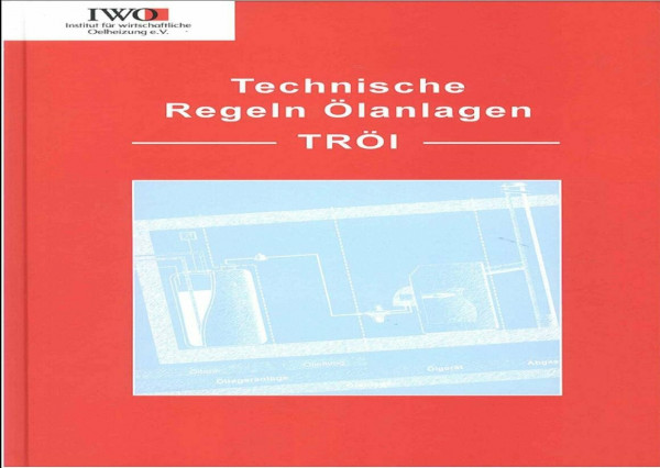 Technische Regeln Ölanlagen: TRÖl
