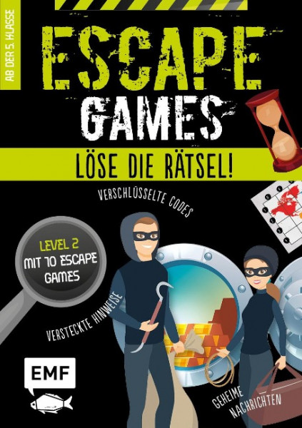 Escape Games - Löse die Rätsel! - Level 2 mit 10 Escape Games ab 10 Jahren