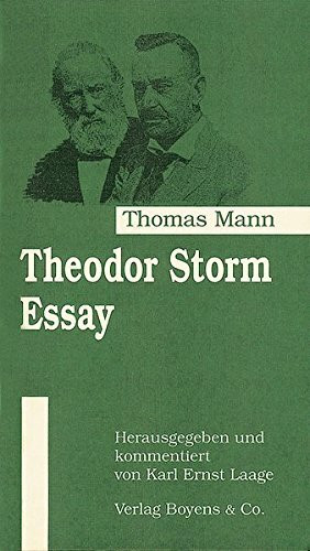 Theodor Storm Essay