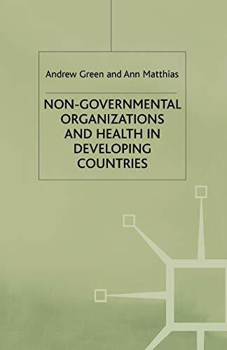 Non-Governmental Organizations and Health in Developing Countries