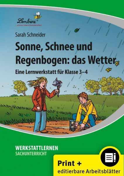 Sonne, Schnee und Regenbogen: das Wetter