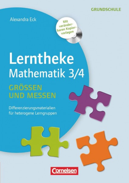 Lerntheke Grundschule Mathe Messen und Größen 3/4