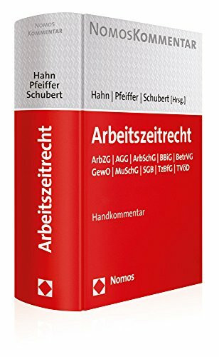 Arbeitszeitrecht: ArbZG | AGG | ArbSchG | BBiG | BetrVG | GewO | MuSchG | SGB | TzBfG | TVöD