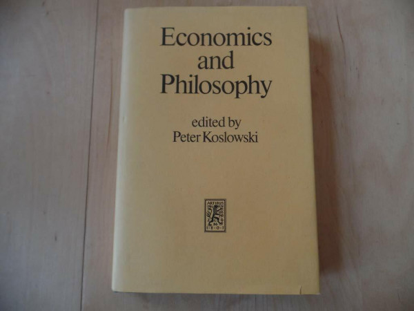 Economics and Philosophy