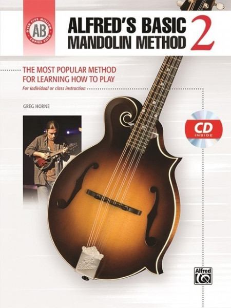 Alfred's Basic Mandolin Method 2: The Most Popular Method for Learning How to Play, Book & CD