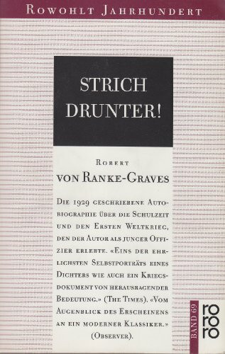 Strich drunter!