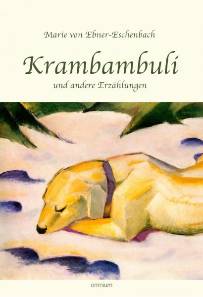 Krambambuli: und andere Erzählungen