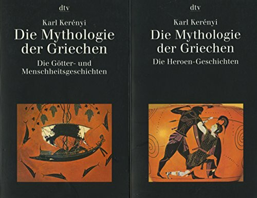 DIE MYTHOLOGIE DER GRIECHEN: Band 1: Die Götter- und Menschheitslehre – Band 2: Die Heroengeschichten (dtv Kassettenausgaben)