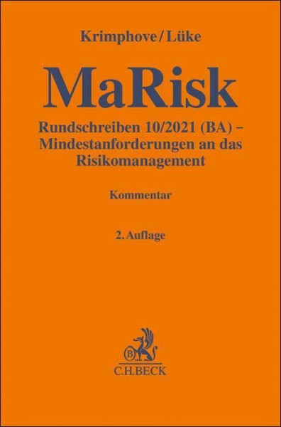MaRisk: Rundschreiben 06/2024 (BA) - Mindestanforderungen an das Risikomanagement (Gelbe Erläuterungsbücher)