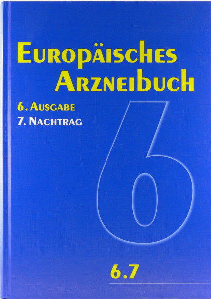 Europäisches Arzneibuch 6. Ausgabe, 7. Nachtrag (Ph.Eur. 6.7)