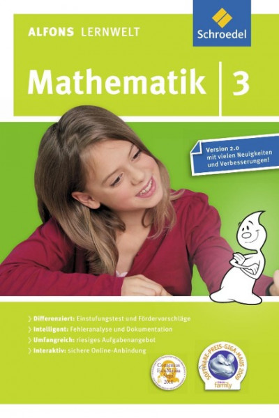 Alfons Lernwelt Lernsoftware Mathematik 3. DVD-ROM