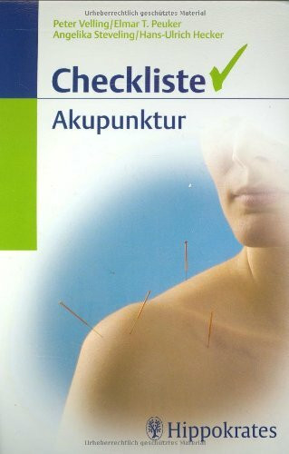 Checkliste Akupunktur